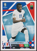 Topps Match Attax 2023-24 Ousmane Dembélé France Parallel Rare – Bild 1