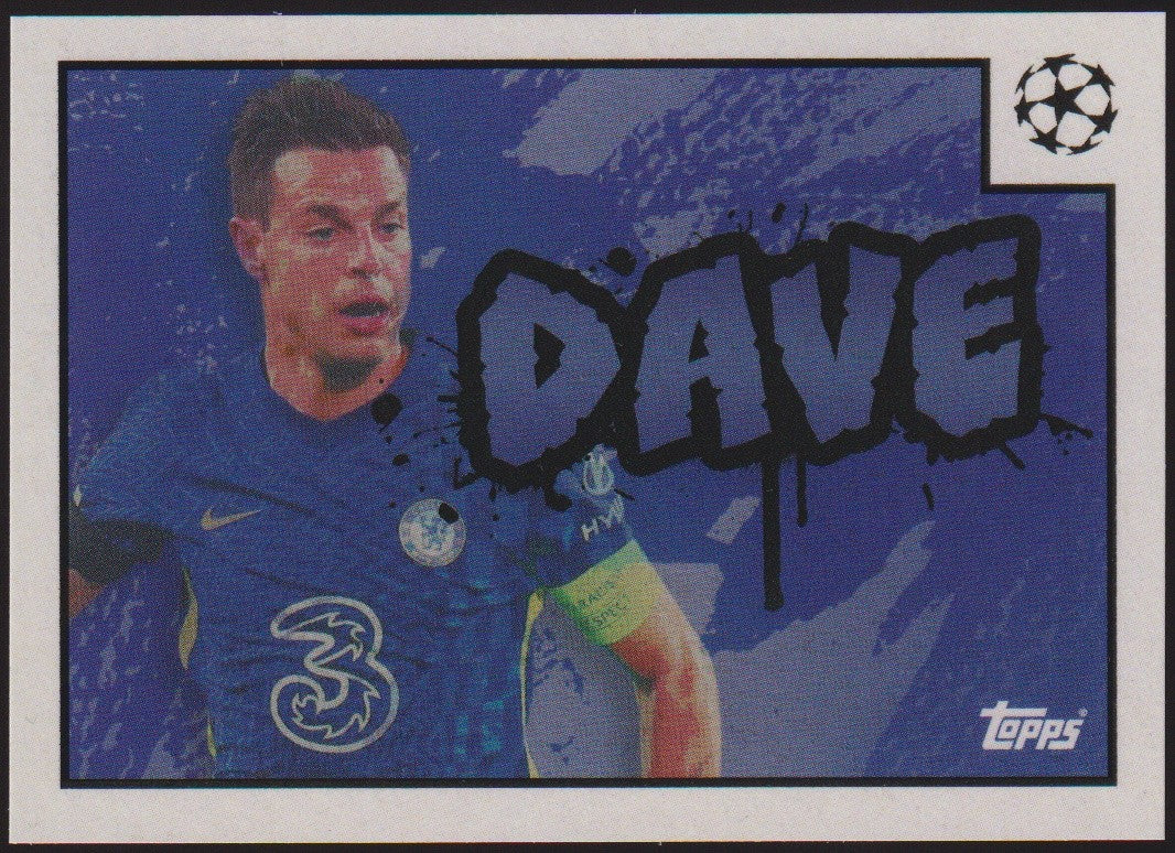 Topps Merlin 2021-22 Cesar Azpilicueta Chelsea Champions League Parallel – Bild 1