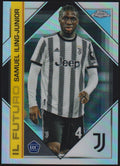 Topps Chrome 2023-24 Samuel Iling-Junior Rookie Juventus Parallel Nr. PP-9 – Bild 1