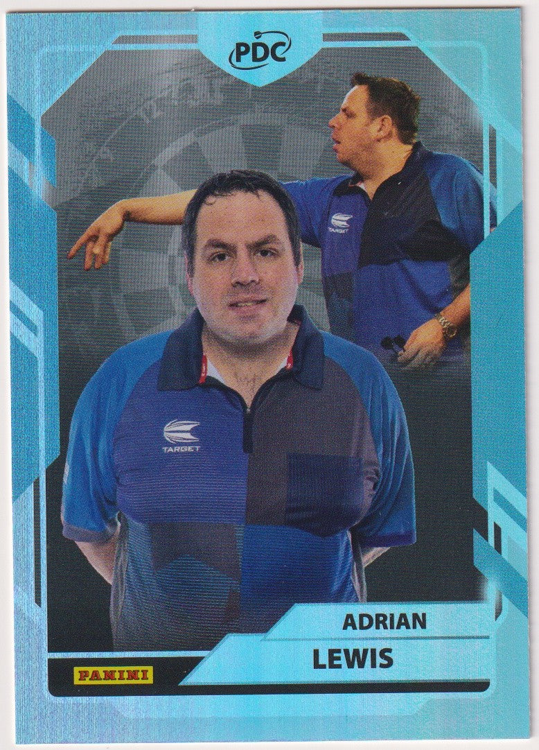 Panini PDC World Championship 2026 Adrian Lewis Refractor Parallel – Bild 1