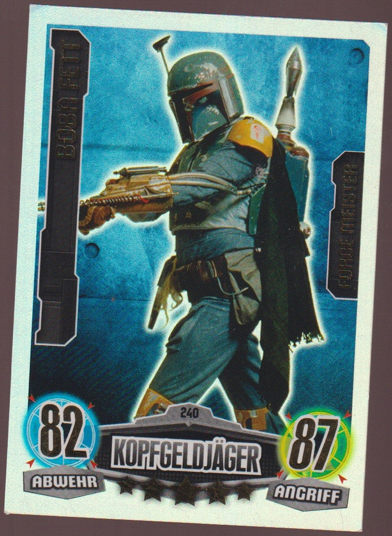 Topps Star Wars 2012 Boba Fett Kopfgeldjäger Söldner TCG Rare – Bild 1
