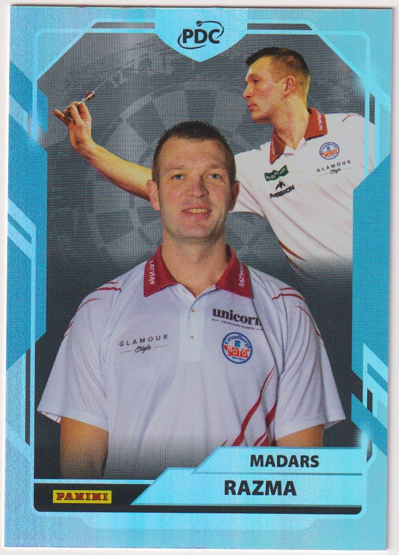 Panini PDC Championship 2026 Madars Razma "Razmatazz" Refractor Parallel – Bild 1
