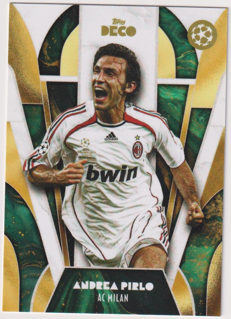 Topps Champions League 2024-25 Andrea Pirlo AC Milan Parallel Rare – Bild 1