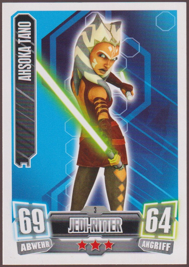 Topps Star Wars 2011 Ahsoka Tano Republik Jedi-Ritter TCG Rare – Bild 1