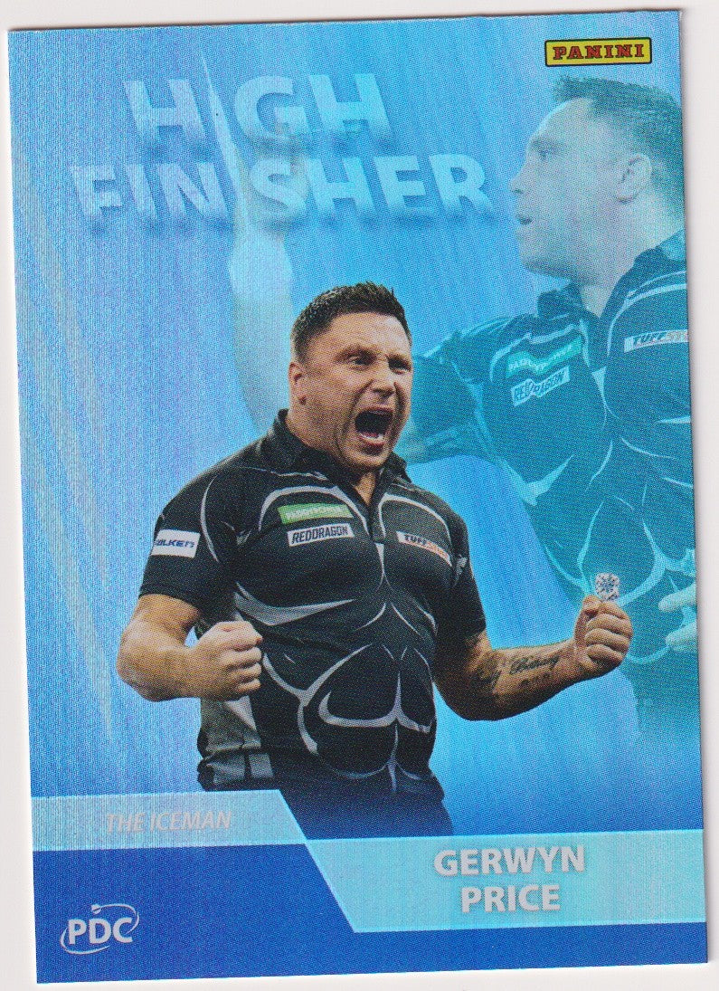 Panini PDC World Championship 2026 Gerwyn Price "The Iceman" Refractor Parallel – Bild 1