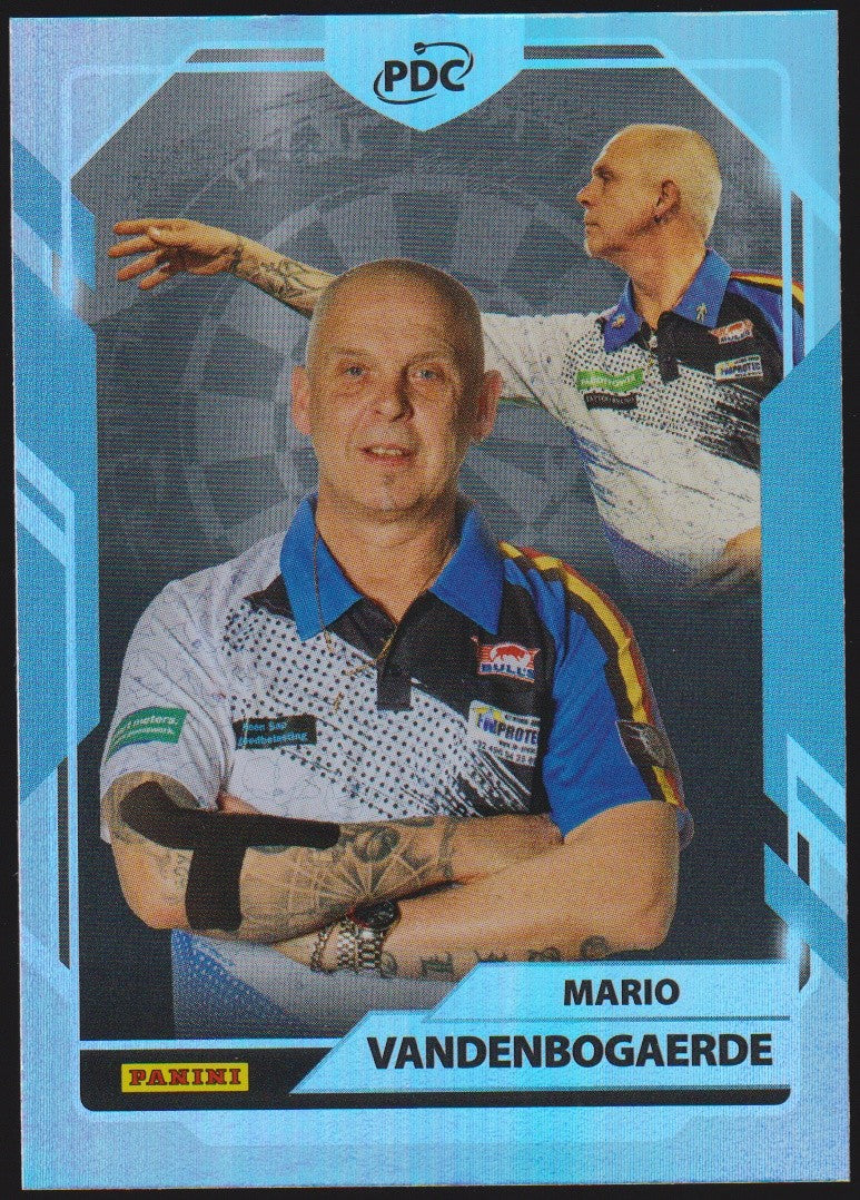 Panini PDC World Championship 2026 Mario Vandenbogaerde Refractor Parallel – Bild 1
