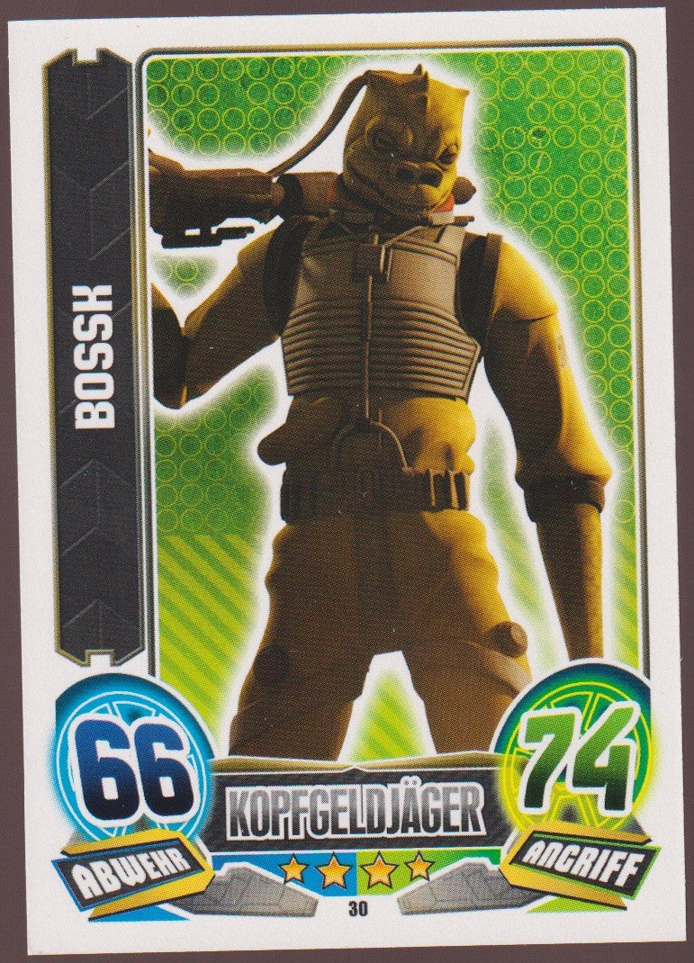 Topps Star Wars 2015 Bossk Kopfgeldjäger Unterwelt TCG Rare – Bild 1