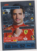 Topps Turbo Attax 2023 Carlos Sainz Ferrari Parallel Rare – Bild 1