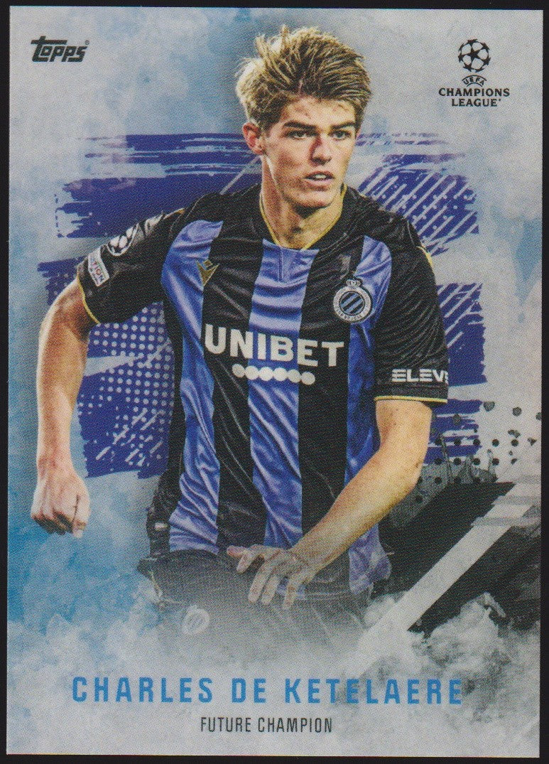 Topps Charles de Ketelaere Club Brugge KV Parallel Rare – Bild 1
