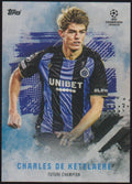Topps Charles de Ketelaere Club Brugge KV Parallel Rare – Bild 1
