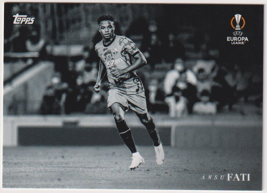 Topps On Demand 2021-22 Ansu Fati FC Barcelona UEFA Europa League Parallel Rare – Bild 1