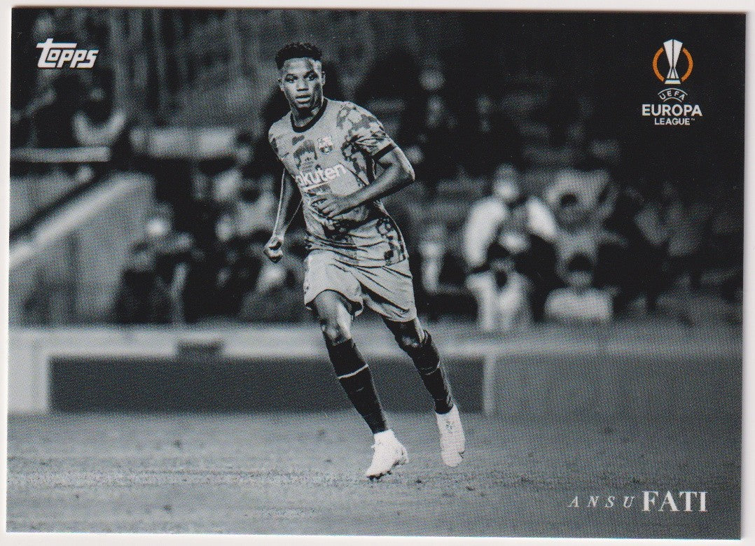Topps On Demand 2021-22 Ansu Fati FC Barcelona UEFA Europa League Parallel Rare – Bild 1