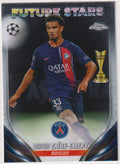 Topps Chrome 2023-24 Warren Zaire-Emery Rookie Paris Saint-Germain Parallel Rare – Bild 1