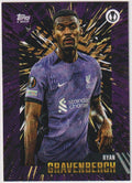 Topps X Ryan Gravenberch Liverpool Football Club UEFA Europa League Parallel – Bild 1