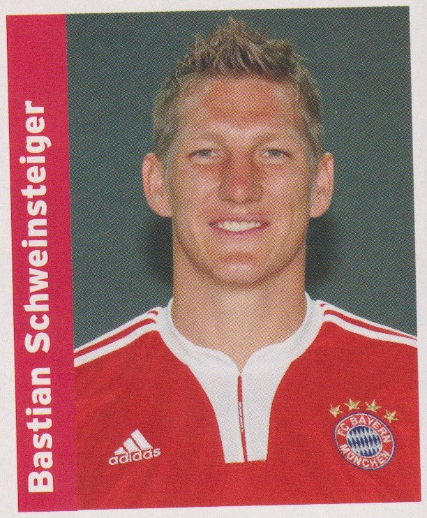 Panini Die offizielle Stickerkollektion 2009-10 Bastian Schweinsteiger FC – Bild 1