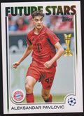 Topps 2024-25 Aleksandar Pavlović Rookie FC Bayern München All-Star Parallel – Bild 1