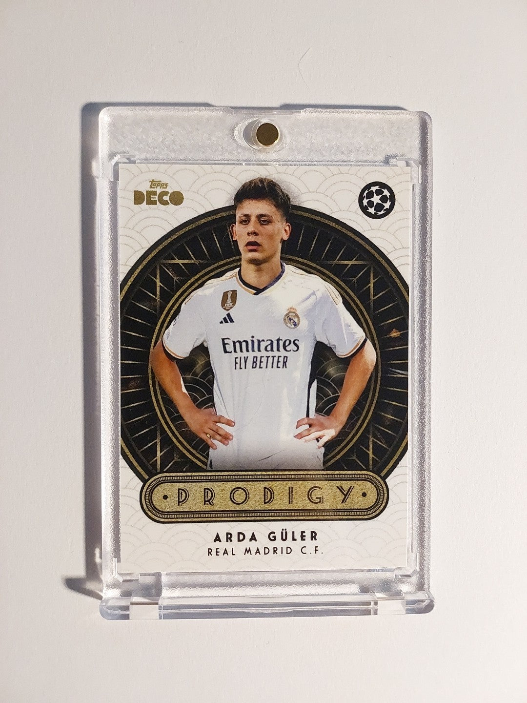 Topps UCC Deco 2022-23 Arda Güler Real Madrid Prodigy Parallel Ultra Rare Hit – Bild 1