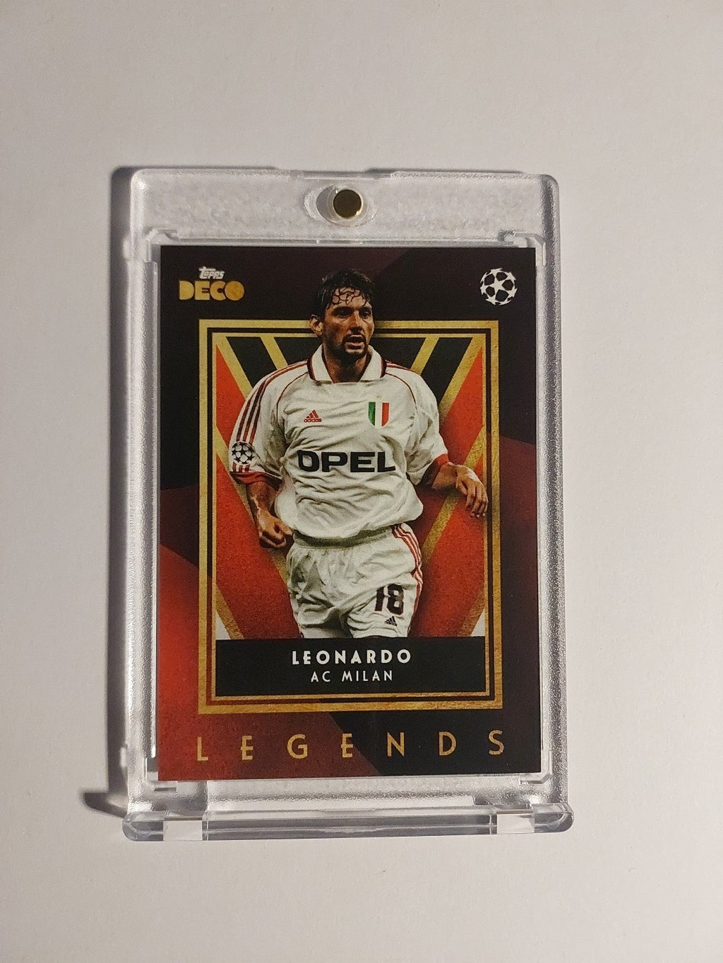 Topps UCC Deco 2023-24 Leonardo AC Mailand Italien Parallel Ultra Rare Hit – Bild 1