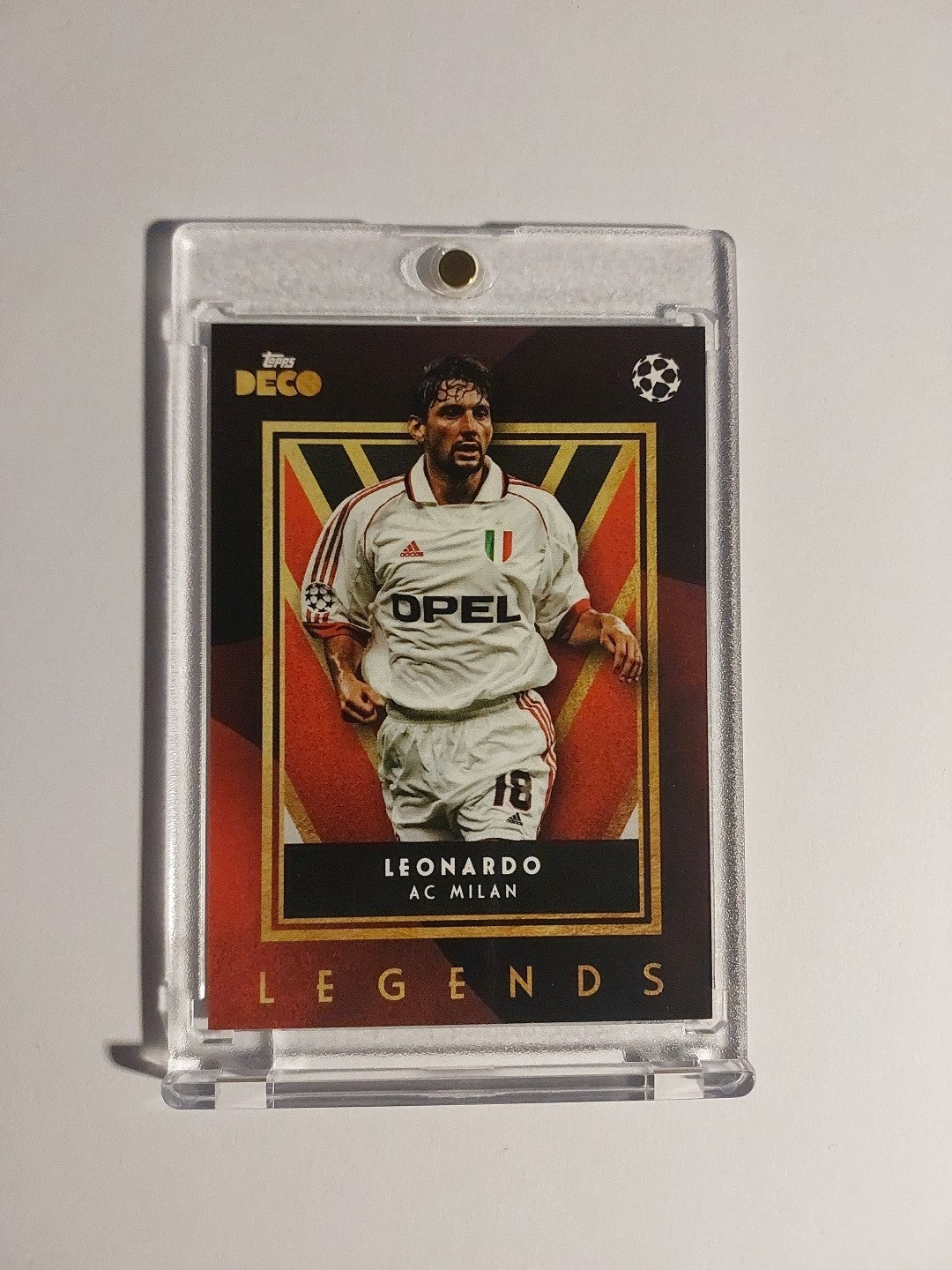 Topps UCC Deco 2023-24 Leonardo AC Mailand Italien Parallel Ultra Rare Hit – Bild 1