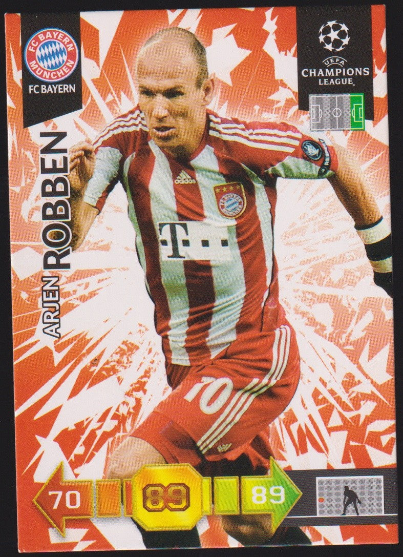 Panini 2010-11 Arjen Robben FC Bayern München UEFA Champions League Parallel – Bild 1