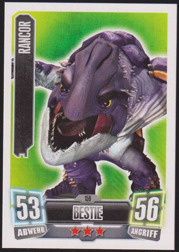 Topps Star Wars 2011 Rancor Bestie / Monster Jabba der Hutt TCG Rare #53 – Bild 1