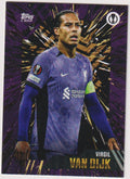 Topps Europa League Virgil van Dijk Liverpool Football Club Parallel Rare – Bild 1