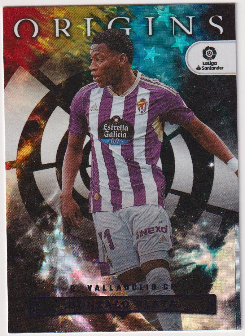 Panini 2022-23 Gonzalo Plata R. Valladolid CF LaLiga Santander Parallel – Bild 1