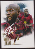 Futera 2024-25 Romelu Lukaku Belgium White Parallel Rare Nr. FXB137 – Bild 1