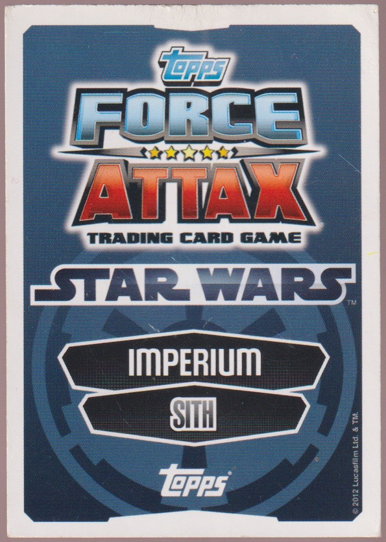 Topps Star Wars 2012 Darth Vader Sith Imperium TCG Rare – Bild 2