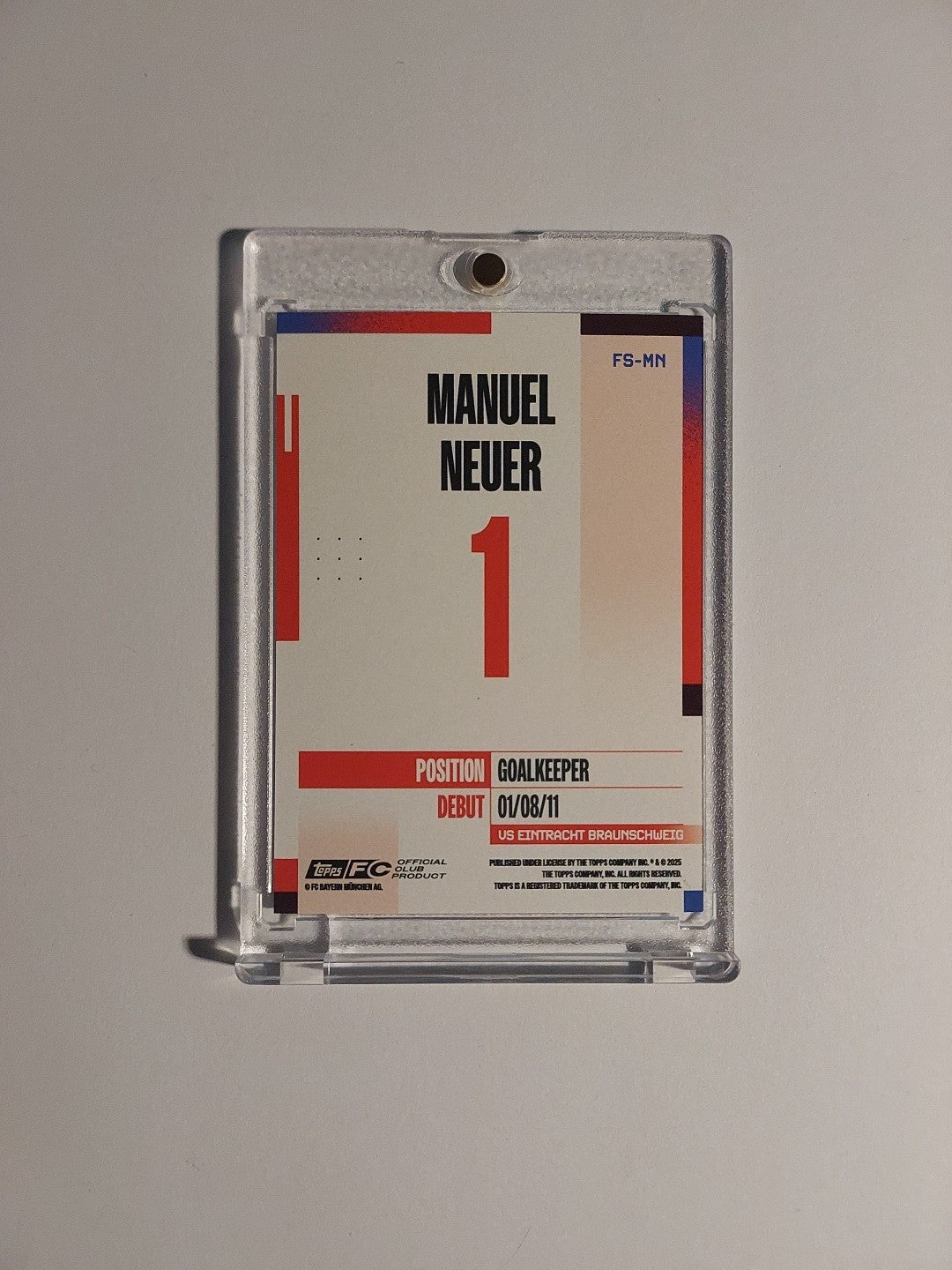 Topps Bayern München Team Set 2024-25 Manuel Neuer Parallel 85/99 Refractor Rare – Bild 2