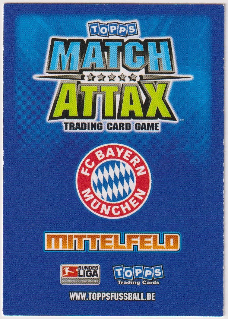 Topps Match Bastian Schweinsteiger Bayern München Bundesliga Parallel – Bild 2