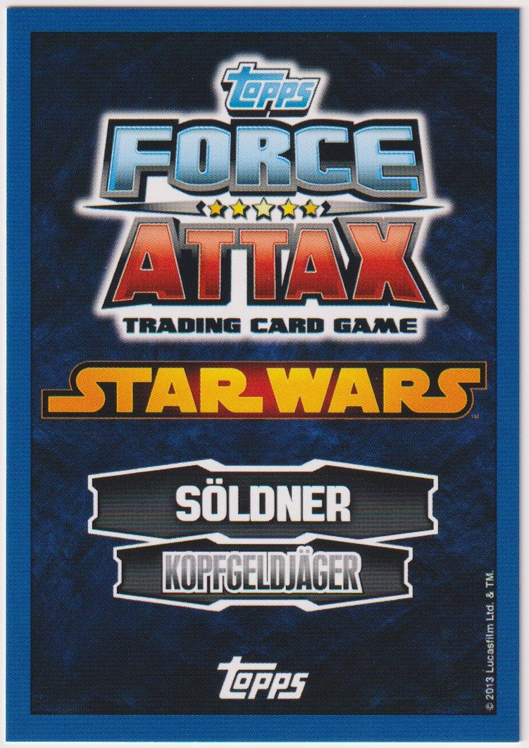 Topps Star Wars 2013 Bossk Söldner Kopfgeldjäger TCG Rare #222 – Bild 2