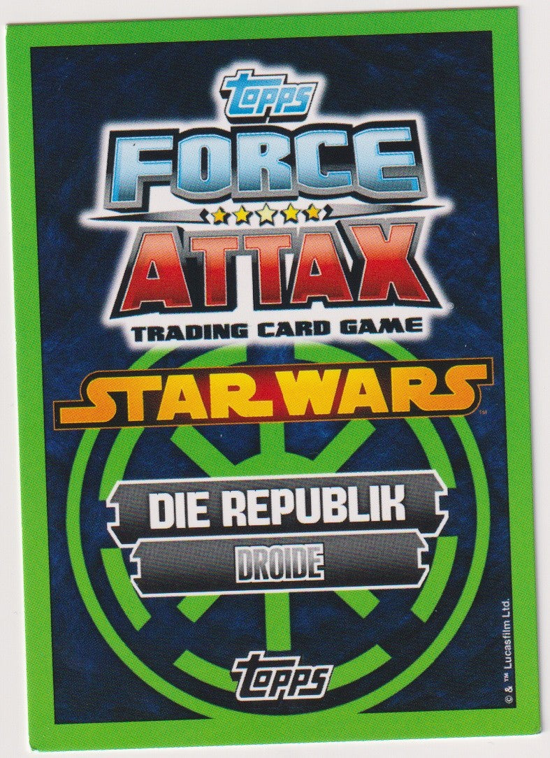 Topps Star Wars 2012 AZI-3 Republik Droide TCG Rare #144 – Bild 2