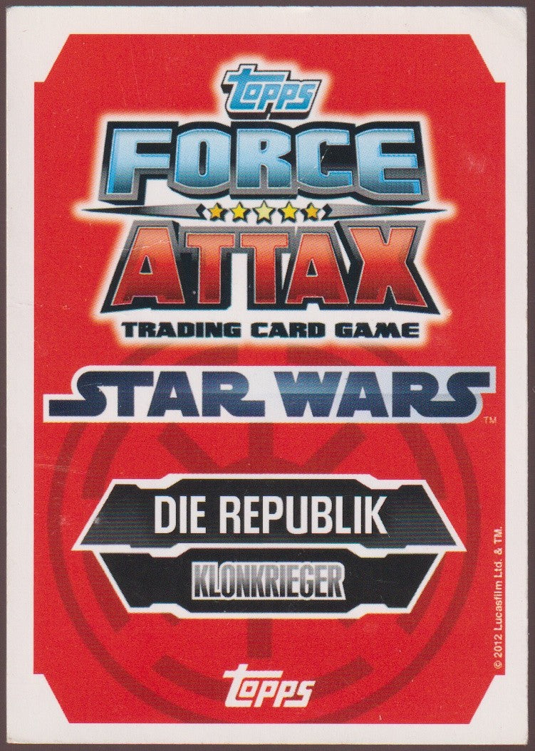 Topps Star Wars 2012 Klon 99 Republik Klonkrieger TCG Rare – Bild 2
