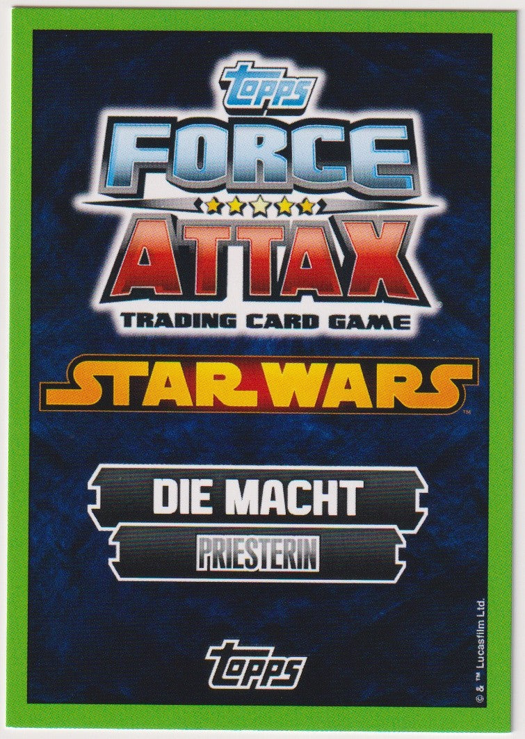 Topps Star Wars 2015 Macht-Priesterin Die Macht Priesterin TCG Rare – Bild 2