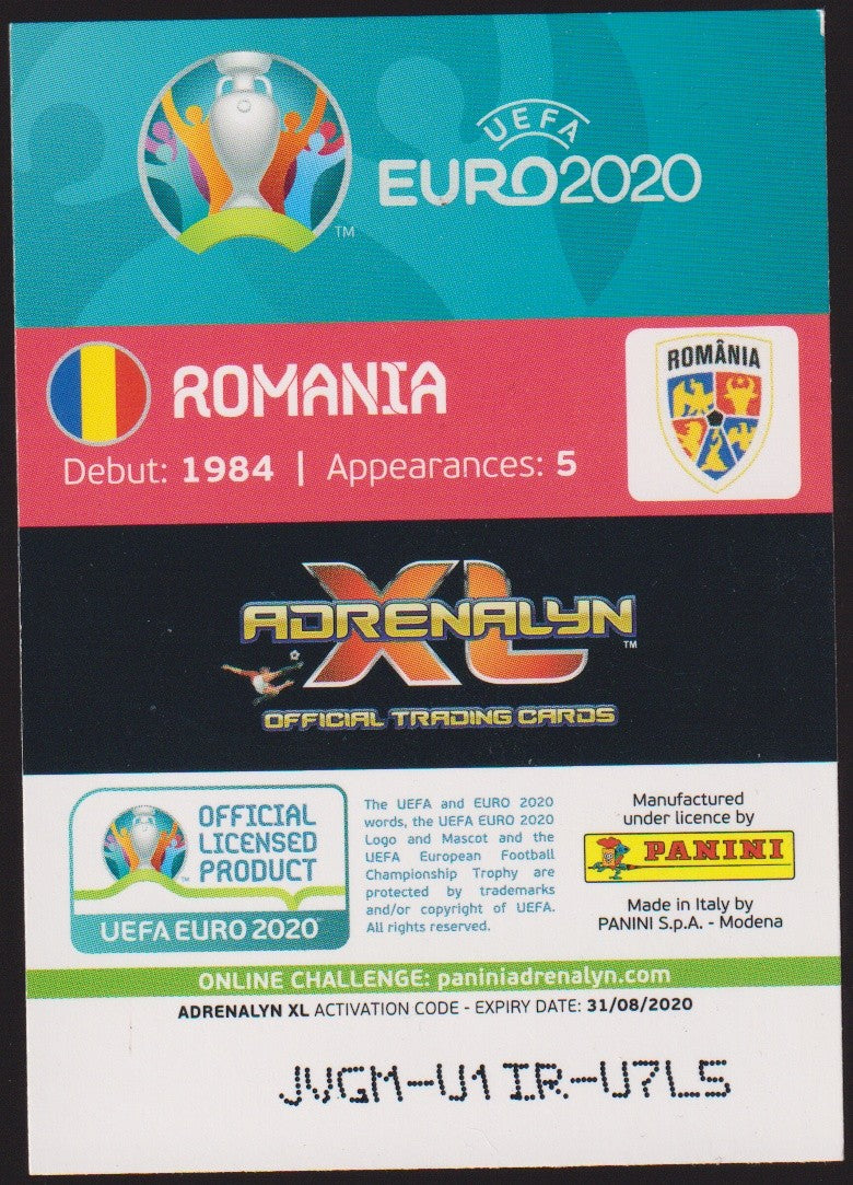 Panini Adrenalyn XL 2019-20 Romania UEFA Euro 2020 Parallel Rare – Bild 2