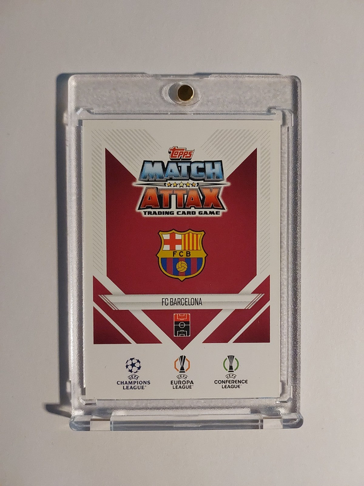 Topps Champions League 2024-25 Lionel Messi Barcelona Legend Parallel Refractor – Bild 2