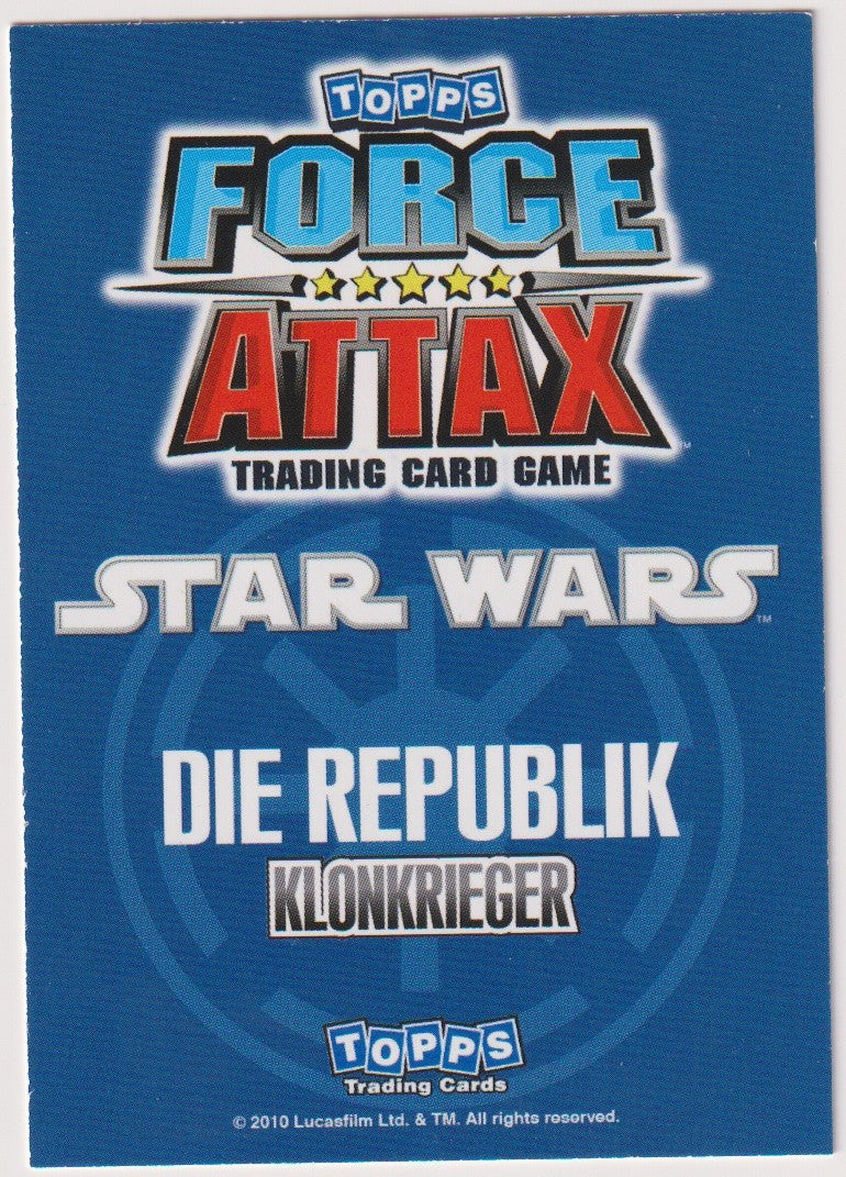 Topps Star Wars 2010 Leutnant Thire Republik Klonkrieger TCG Rare #27 – Bild 2