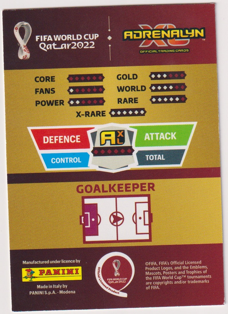 Panini FIFA World Cup Qatar 2022 Alisson Becker Brasilien Legend Parallel – Bild 2