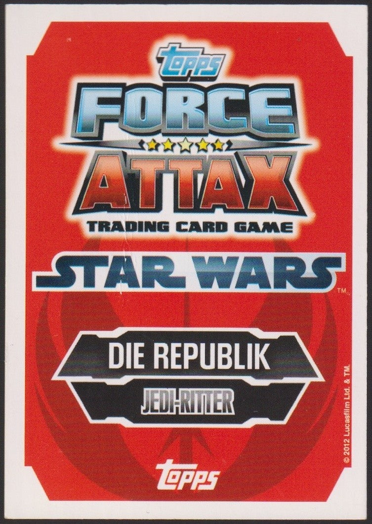 Topps Star Wars 2012 YODA Republik Jedi-Ritter TCG Rare #196 – Bild 2