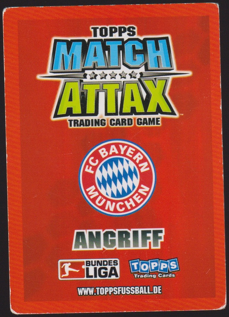 Topps Match Attax Miroslav Klose FC Bayern München Bundesliga Parallel Rare – Bild 2