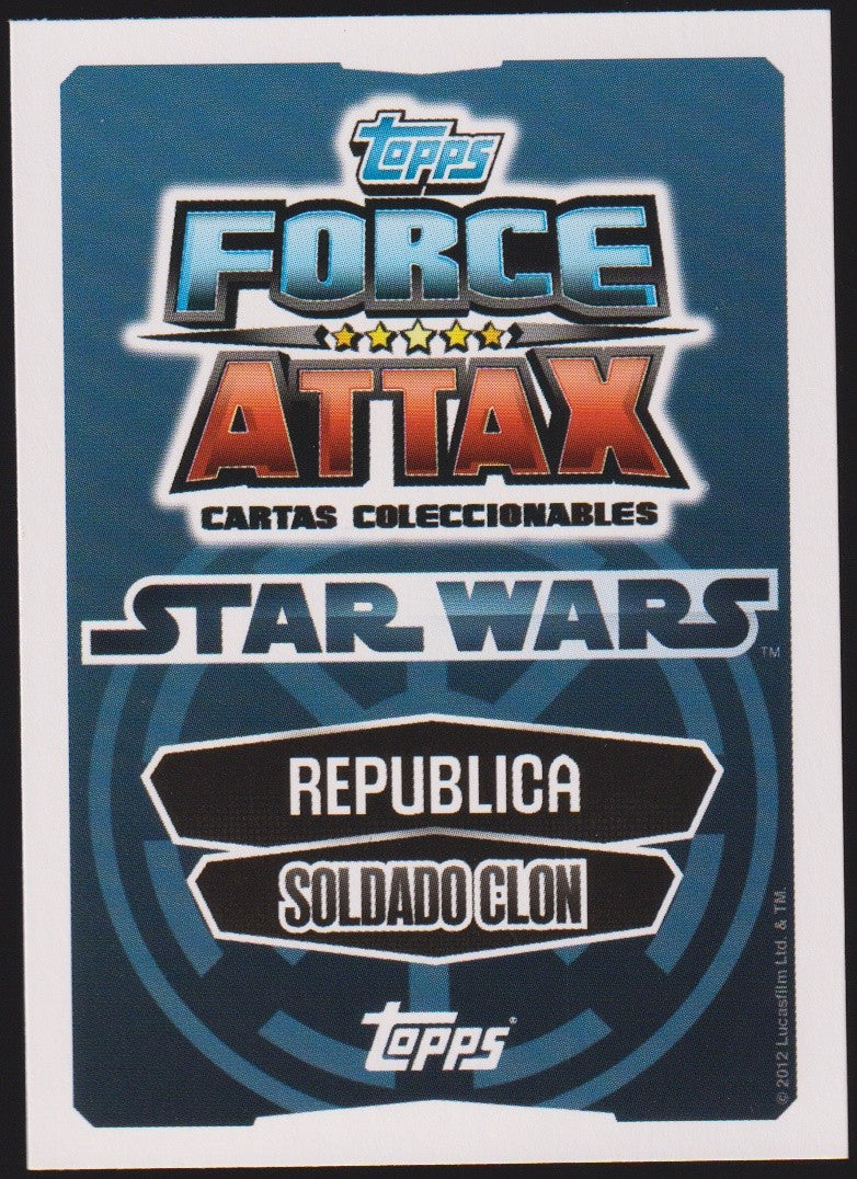 Topps Star Wars 2012 Commander Cody Republik Klonkrieger TCG Rare #3 – Bild 2
