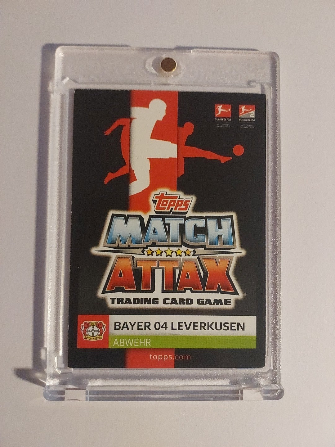 Topps Bundesliga 2020-21 Mitchell Weiser Bayer Leverkusen (On Card Auto) – Bild 2