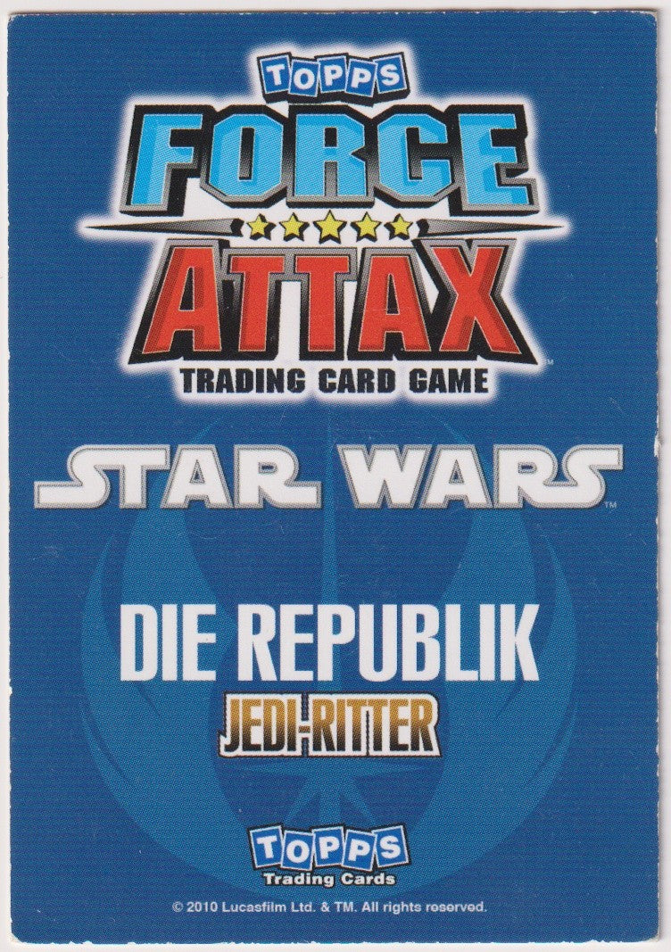 Topps Star Wars 2010 Luminara Unduli Republik Jedi-Ritter TCG Rare Nr. 181 – Bild 2