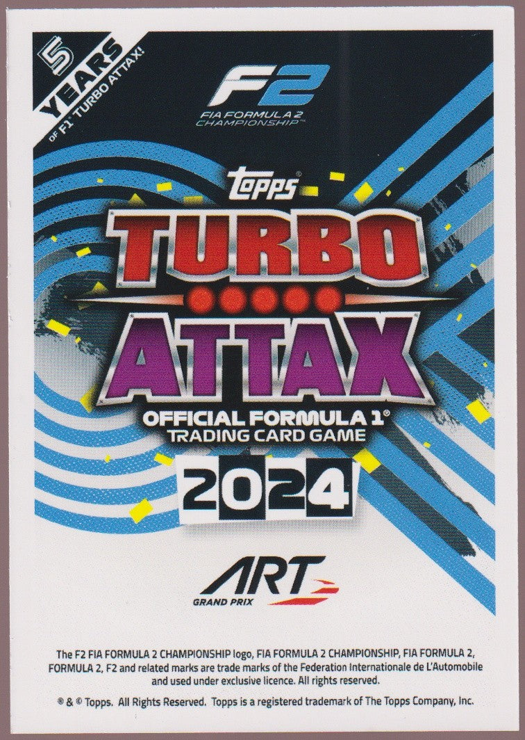 Topps Turbo Attax 2024 Victor Martins Parallel Rare Nr. 267 – Bild 2