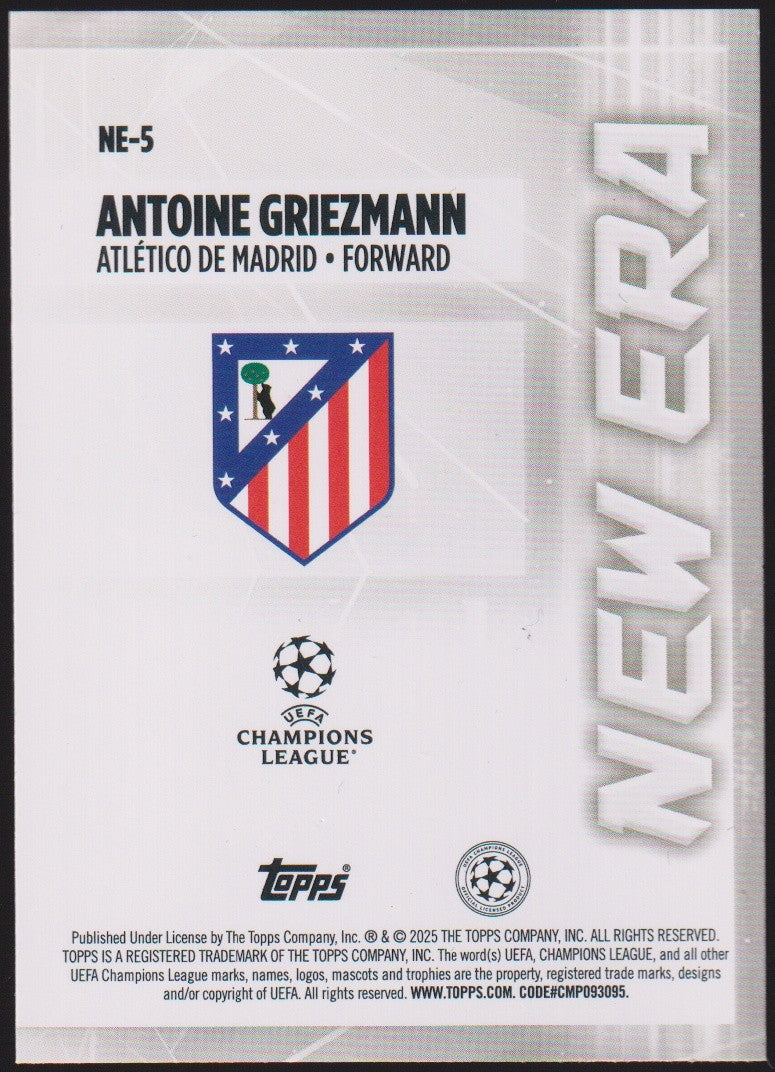 Topps 2024-25 Antoine Griezmann Atlético de Madrid UEFA Champions League – Bild 2