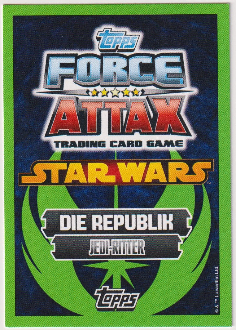 Topps Star Wars 2015 Obi-Wan Kenobi Republik Jedi-Ritter TCG Rare – Bild 2