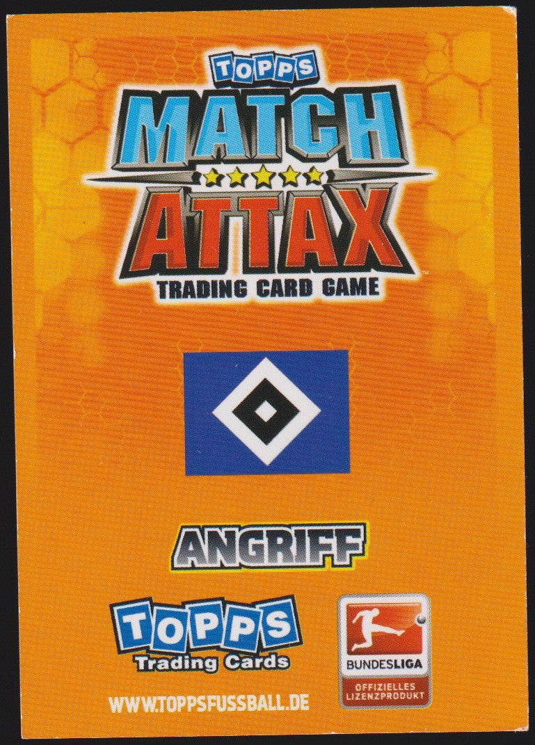 Topps Match Attax Ruud van Nistelrooy Hamburger SV BUNDESLIGA Parallel Rare – Bild 2