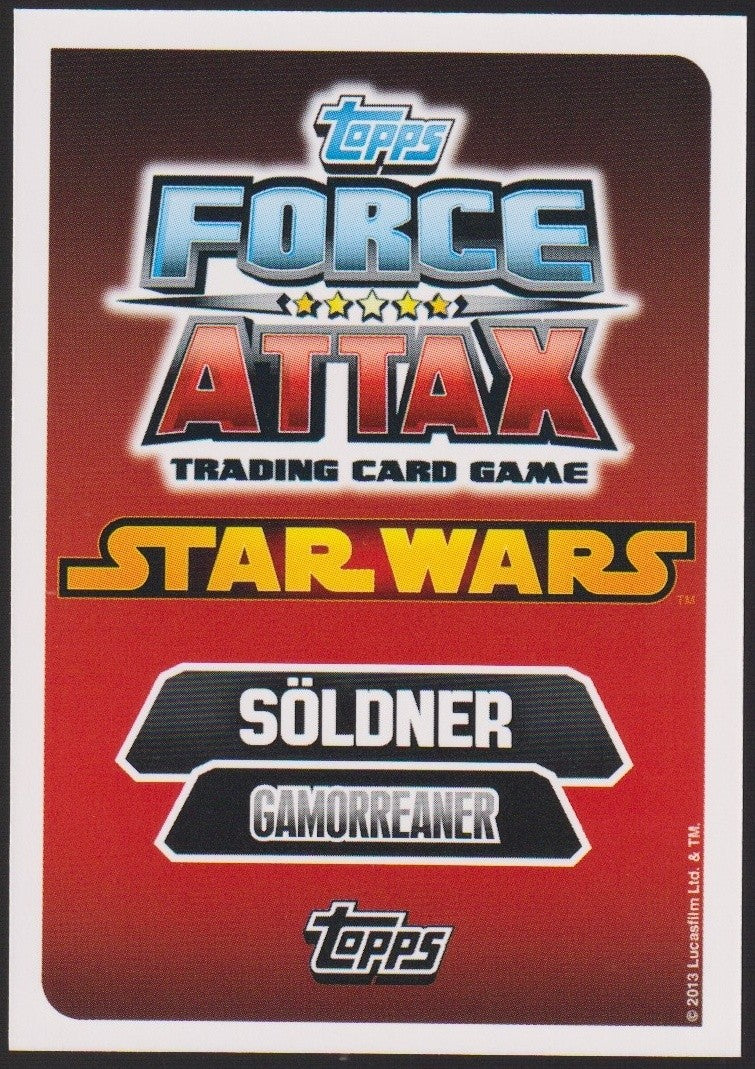 Topps Star Wars 2013 Gamorreanische Wache von Jabba (Film Version) TCG Rare #80 – Bild 2