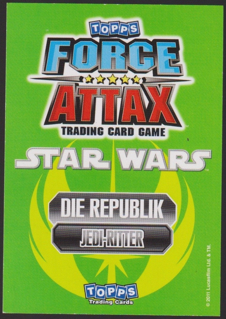 Topps Star Wars 2011 Plo Koon Republik Jedi-Ritter TCG Rare #69 – Bild 2